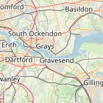Peta lokasi: Tilbury, Inggris Raya