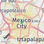 Peta lokasi: Kota Meksiko, Meksiko
