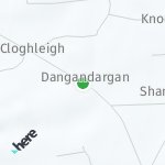 Peta lokasi: Dangandargan, Irlandia