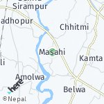 Peta lokasi: Masahi, India