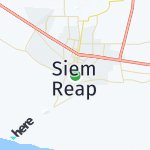 Peta lokasi: Siem Reap, Kamboja