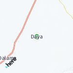 Peta lokasi: Daya, Nigeria