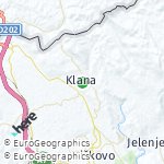 Peta lokasi: Klana, Kroasia