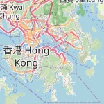 Peta lokasi: Tai Koo, Hong Kong-Cina untuk keperluan jadwal sholat