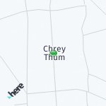Peta lokasi: Chrey Thum, Kamboja