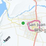 Peta lokasi: Rivadavia, Argentina