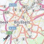 Peta lokasi: Brussels, Belgia