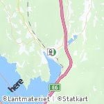 Peta lokasi: Tangen, Norwegia