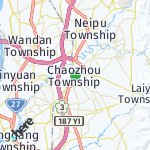 Peta lokasi: Chaozhou Township, Taiwan