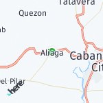 Peta lokasi: Aliaga, Filipina