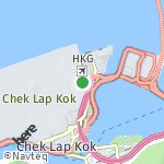 Peta lokasi: Chek Lap Kok, Hong Kong-Cina