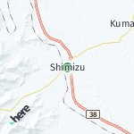 Peta lokasi: Shimizu, Jepang