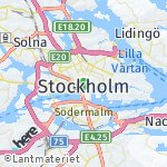 Peta lokasi: Stockholm, Swedia