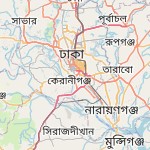 Peta lokasi: Dhaka, Bangladesh