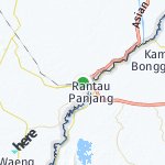 Peta lokasi: Su Ngai Kolok, Thailand