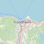 Peta lokasi: Trondheim, Norwegia