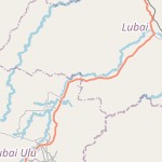 Peta lokasi: Lubai, Indonesia