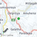 Peta lokasi: Atabage, Sri Lanka