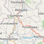 Peta lokasi: Atabage, Sri Lanka