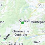 Peta lokasi: Cenadi, Italia
