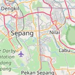 Peta lokasi: Selangor, Malaysia