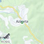 Peta lokasi: Azazeta, Spanyol