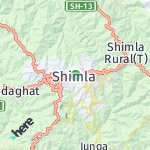 Peta lokasi: Shimla, India
