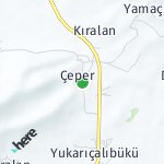 Peta lokasi: Çeper, Turki