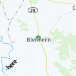 Peta lokasi: Blenheim, Amerika Serikat