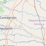 Peta lokasi: Santa Cruz, Argentina