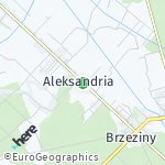 Peta lokasi: Aleksandria, Polandia