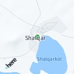 Peta lokasi: Shalqar, Kazakhstan