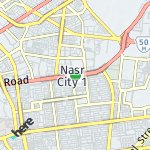Peta lokasi: Nasr City 1, Mesir