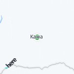 Peta lokasi: Kawa, Myanmar
