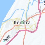 Peta lokasi: Kénitra, Maroko