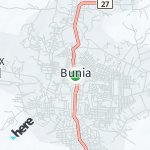 Peta lokasi: Bunia, Republik Demokratik Kongo