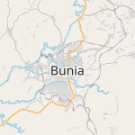 Peta lokasi: Bunia, Republik Demokratik Kongo untuk keperluan jadwal sholat