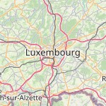 Peta lokasi: Luksemburg, Luksemburg
