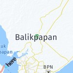 Peta lokasi: Balikpapan, Indonesia