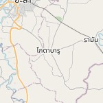 Peta lokasi: Kota Baru, Thailand