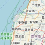 Peta lokasi: Mailiao Township, Taiwan untuk keperluan jadwal sholat