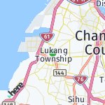 Peta lokasi: Lukang Township, Taiwan