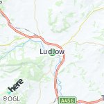 Peta lokasi: Ludlow, Inggris Raya