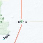 Peta lokasi: Ludlow, Amerika Serikat