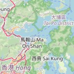 Peta lokasi: Wu Kai Sha, Hong Kong-Cina