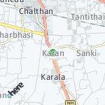 Peta wilayah Karan, India
