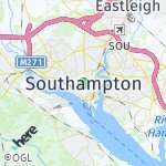 Peta lokasi: Southampton, Inggris Raya
