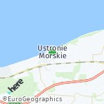 Peta lokasi: Ustronie Morskie, Polandia
