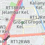 Peta lokasi: Grogol, Indonesia