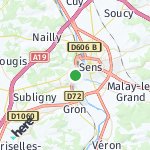 Peta lokasi: Paron, Prancis
